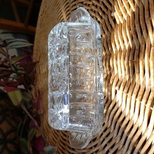 Anchor Hocking covered butter dish Clear